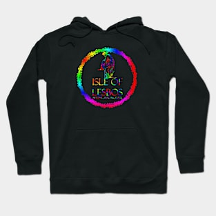 Isle of Lesbos Spring Break (rainbow) Hoodie